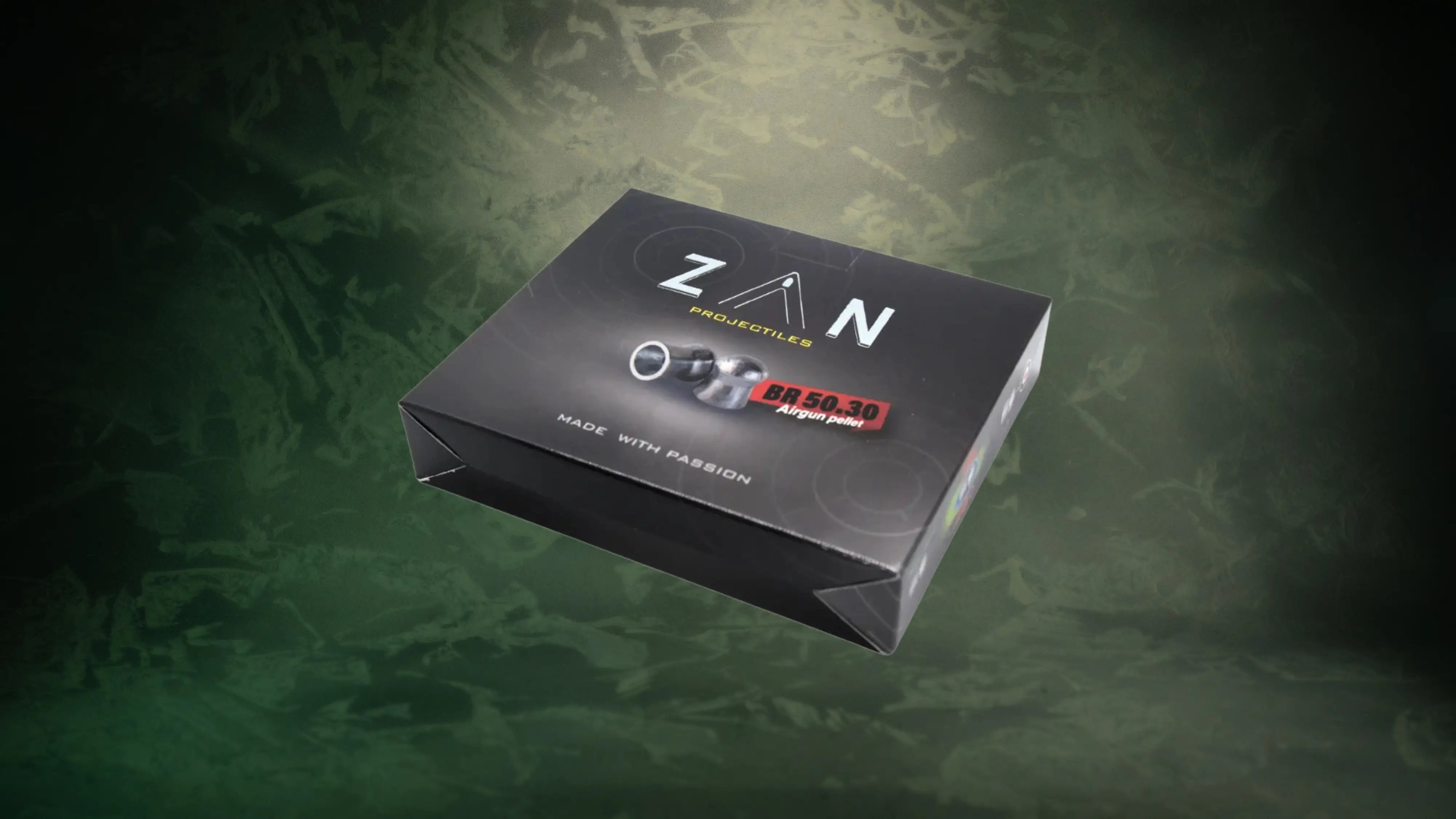 Zan Projectiles BR50 Airgun Pellets - Cal .30 (7.62mm)