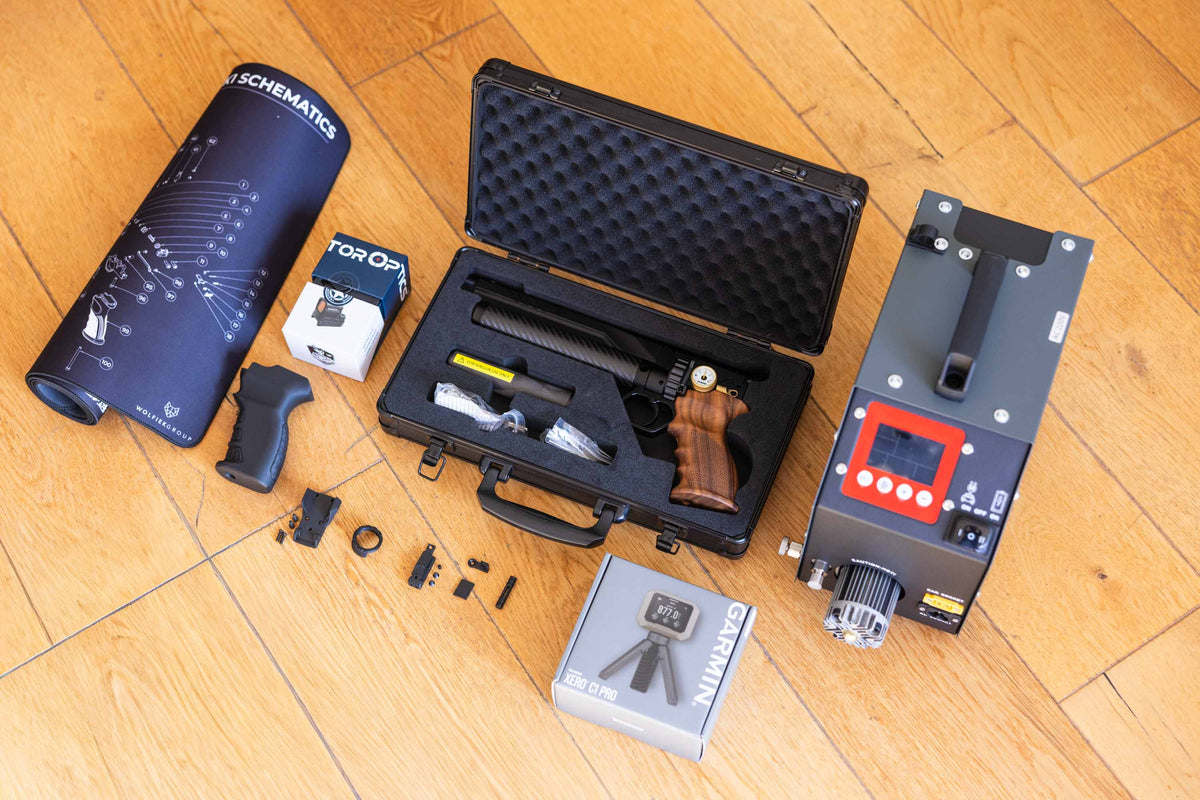 Huben Pistol GK1 V3+ Cal .22 · Full Tactical Combo Returned Unit / Accessory Combo · Grade AAA · 25% OFF