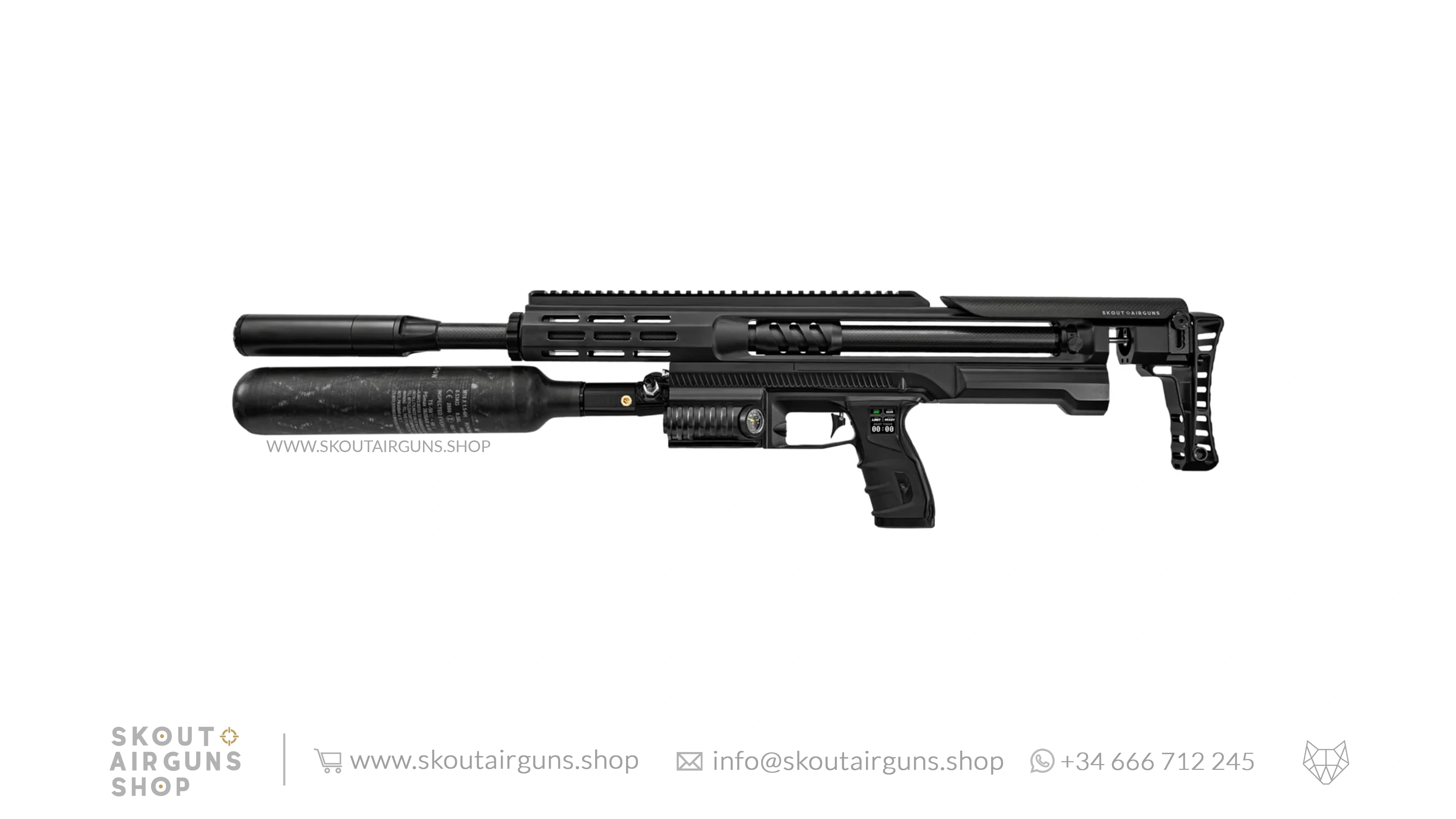 Skout Evo 25 Air Rifle - Cal .22 (5.5mm) with 635mm Barrel