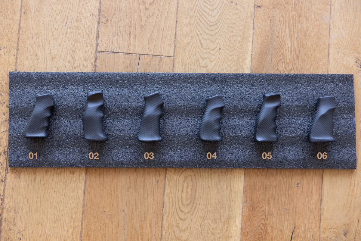 Wolfiek AR-15 Carbon Fiber Grip Variants · Earlier Production · Grade: AAA · 25% OFF